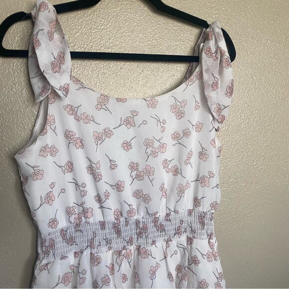 Sweet Rain Cottagecore Fairy Floral Dress size : LARGE - Picture 4 of 9